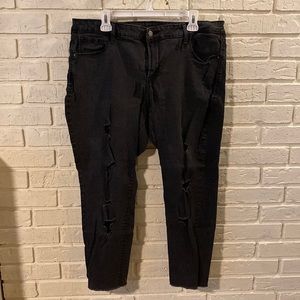 Mid-Rise Rockstar Super-Skinny Jeans